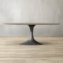 Aero Wood Oval Dining Table