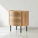Lantine Bedside Table - Ash Oak