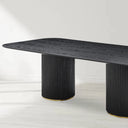 Lantine 240 Dining Table - Black Oak
