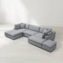 Blanco 6 Piece Modular Sofa - Cool Grey