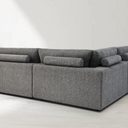 Blanco 5 Piece Modular Sofa - Charcoal