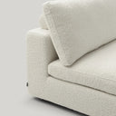 Blanco 5 Piece Modular Sofa - Chex Polar Bouclé