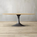 Aero Wood Oval Dining Table