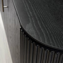 Lantine Buffet - Black Oak & Brass