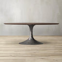 Aero Wood Oval Dining Table