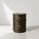Pierro Nightstand, Brazilian Quartzite