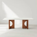 Eliott Dining Table,Carrara Marble