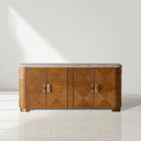 Kensley Sideboard, Grey Emperador Marble