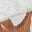 Eliott Dining Table,Carrara Marble