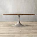 Aero Wood Oval Dining Table