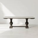 Florence Center Floral Bell'Arte Rectangle Dining Table