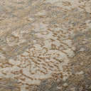 Tanséa Hand-Knotted Wool & Rayon Abstract Brown Area Rug