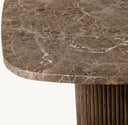 Mulholland Stone Rectangular Dining Table