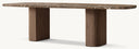 Mulholland Stone Rectangular Dining Table