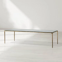 Thaddeus Glass Rectangular Dining Table