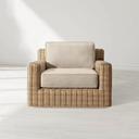 Riviera Track Arm Swivel Chair