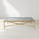Thaddeus Rectangle Glass Coffee Table