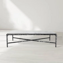 Thaddeus Rectangle Marble Coffee Table
