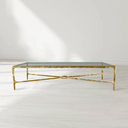 Thaddeus Rectangle Glass Coffee Table