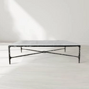 Thaddeus Rectangle Marble Coffee Table