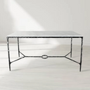 Thaddeus Rectangle Marble Desk