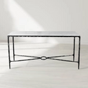 Thaddeus Rectangle Marble Console Table 60" 72"