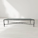Thaddeus Rectangle Glass Coffee Table