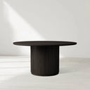 Finnley Round Wood Dining Table