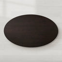 Perth Oval Solid Wood Dining Table with Artisan Crafted Romanian Oak