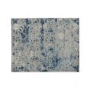 Stynson Hand-Knotted Indigo Watercolor Rug
