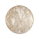 Vyona Hand-Knotted Round Rug in Fog or Sand