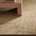 Syanna Hand-Knotted Wool Rug in Blue or Moss