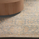 Syanna Hand-Knotted Wool Rug in Blue or Moss
