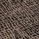 Fostra Modern Hand-Knotted Wool Rayon Area Rug