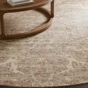 Faymynte Hand-Knotted Round Rug