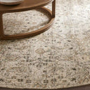 Faymynte Hand-Knotted Round Rug