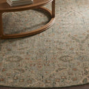 Faymynte Hand-Knotted Round Rug