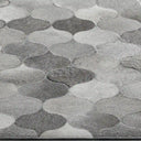 Ambrilē Grey Hair on Hide Large Area Rug 8x10