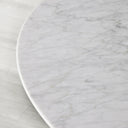 Saint Germain Round Marble Top Dining Table with Dauphine Base