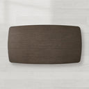 Saint Germain Rectangular Solid Wood Dining Table with Rennes Base