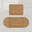 Sulina Rectangular Wood Extension Dining Table
