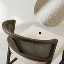 Aimee Dining Side Chair in Mocha