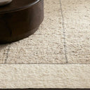 Alora Ivory & Brown Wool Rug