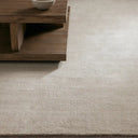 Hailen Ivory & Mocha Wool Rug
