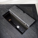 Telegraph Corner Desk Solid Wood Office Desk With Storage And Outlets