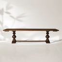 Tuscany Extension Dining Table Seats 10 With Breadboard