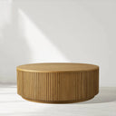Fennly Round Wood Coffee Table