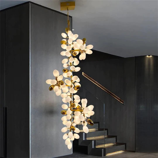 Grape Shape Glass Chandelier, Luxury Chandelier Office