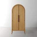 Hattie Accent Cabinet in Oak 36"W 46"W