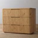 NatureFusion Furnishings Madero 3-Drawer Nightstand
